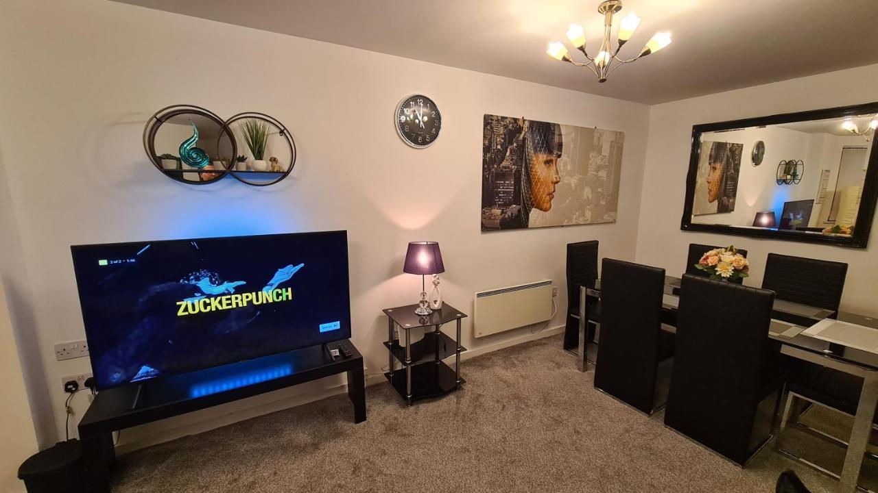 מנצ'סטר Luxury 2 Bed Apt With Free Wi-Fi & Parking מראה חיצוני תמונה