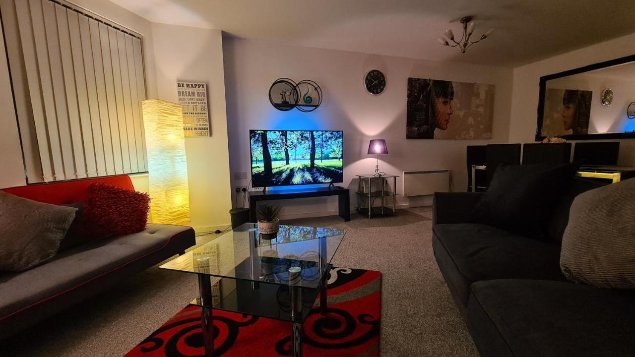 מנצ'סטר Luxury 2 Bed Apt With Free Wi-Fi & Parking מראה חיצוני תמונה