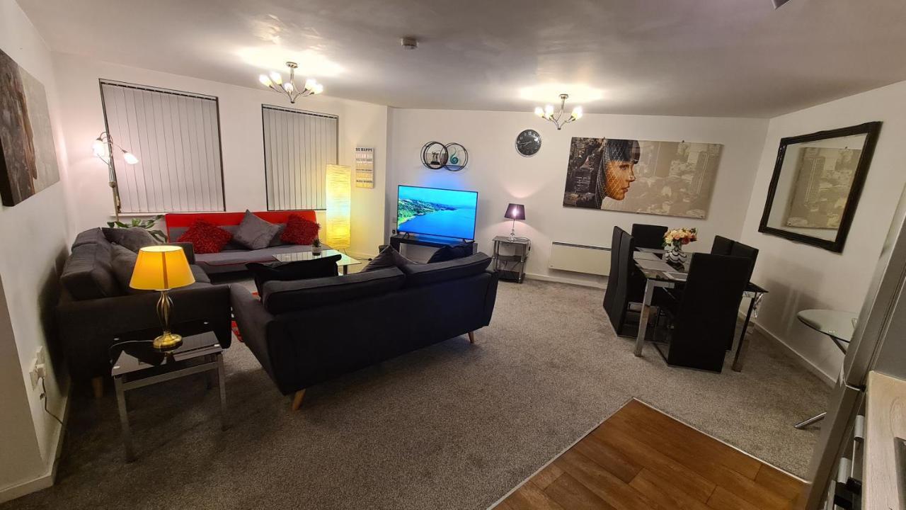 מנצ'סטר Luxury 2 Bed Apt With Free Wi-Fi & Parking מראה חיצוני תמונה