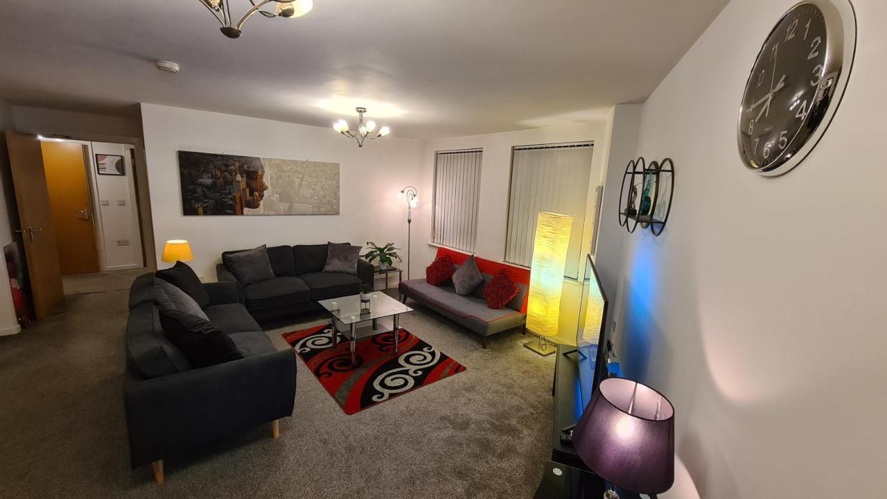 מנצ'סטר Luxury 2 Bed Apt With Free Wi-Fi & Parking מראה חיצוני תמונה