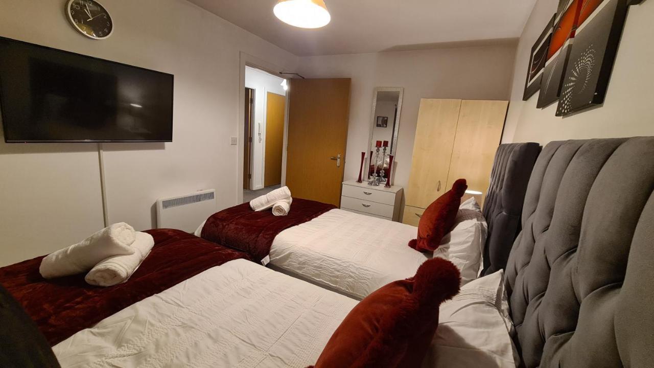 מנצ'סטר Luxury 2 Bed Apt With Free Wi-Fi & Parking מראה חיצוני תמונה